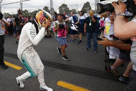 Lewis Hamilton - Mercedes - GP Australien - Melbourne - 25. März 2017