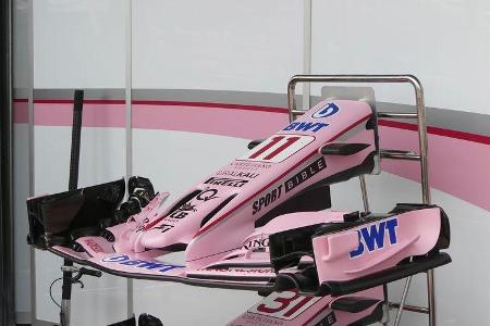 Force India - Formel 1 - GP England - 13. Juli 2017