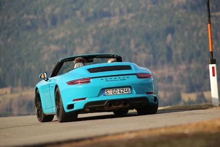 Porsche 911 Carrera GTS Cabrio, Heckansicht