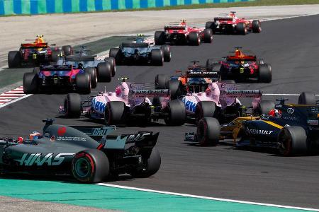 Start - GP Ungarn 2017 - Budapest - Rennen