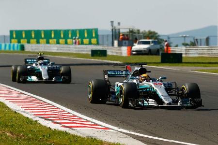 Lewis Hamilton - Mercedes - GP Ungarn 2017 - Budapest - Rennen