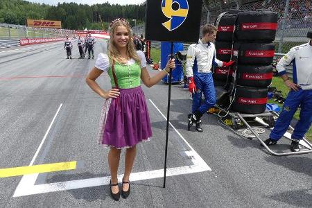 Formel 1 - Grid Girls - GP Österreich 2017