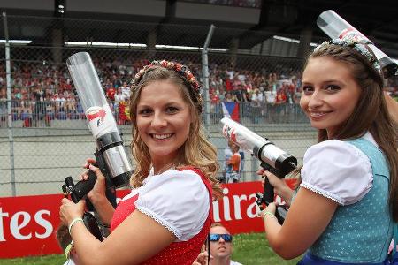 Formel 1 - Grid Girls - GP Österreich 2017