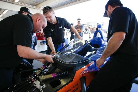 IndyCar - Screen-Test - Scheibe - Scott Dixon - Phoenix - 2018