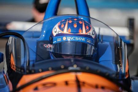 IndyCar - Screen-Test - Scheibe - Scott Dixon - Phoenix - 2018