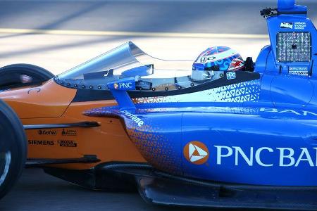 IndyCar - Screen-Test - Scheibe - Scott Dixon - Phoenix - 2018