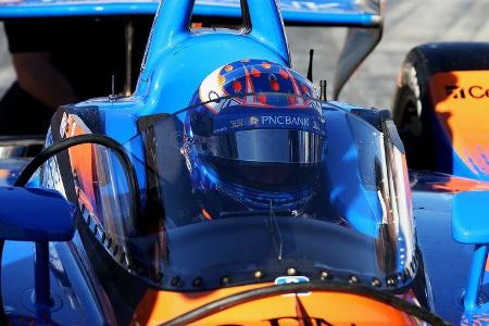 IndyCar - Screen-Test - Scheibe - Scott Dixon - Phoenix - 2018
