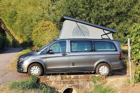 Der neue Mercedes Vito dringt immer mehr in das klassische VW-Bus-Segment vor.