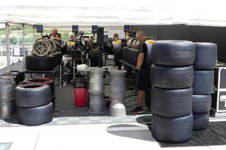 Pirelli - GP Ungarn 2017 - Budapest - Formel 1 - Mittwoch - 26.7.2017