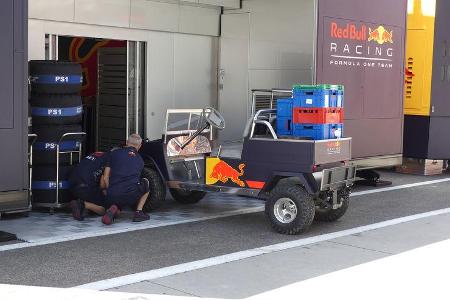 Red Bull - GP Ungarn 2017 - Budapest - Formel 1 - Mittwoch - 26.7.2017