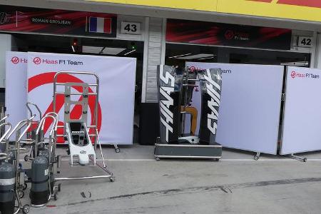 HaasF1 - GP Ungarn 2017 - Budapest - Formel 1 - Mittwoch - 26.7.2017