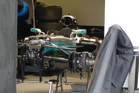 Mercedes - GP Ungarn 2017 - Budapest - Formel 1 - Mittwoch - 26.7.2017