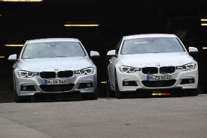 BMW 330i gegen BMW 330e im Test