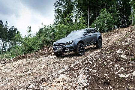 Mercedes E-Klasse All-Terrain 4x4² Mitfahrt Offroad 2017