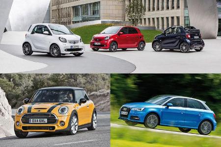 Klassenvergleich Audi BMW Mercedes 2016/17 Klassenvergleich Audi BMW Mercedes 2016/17