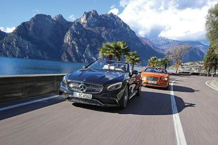 Bentley Continental GT Speed Cabrio, Mercedes-AMG S 65 Cabrio