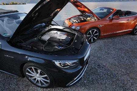 Bentley Continental GT Speed Cabrio, Mercedes-AMG S 65 Cabrio