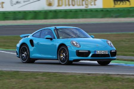 Porsche 911 Turbo, Frontansicht