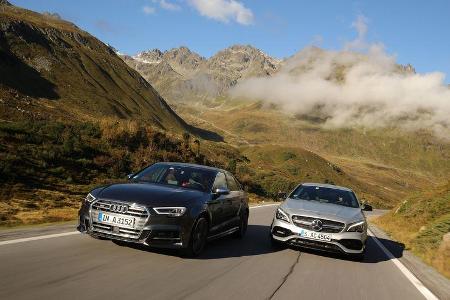 Audi S3 Limousine 2.0 TFSI Quattro, Mercedes-AMG CLA 45 4Matic