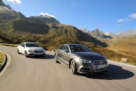 Audi S3 Limousine 2.0 TFSI Quattro, Mercedes-AMG CLA 45 4Matic