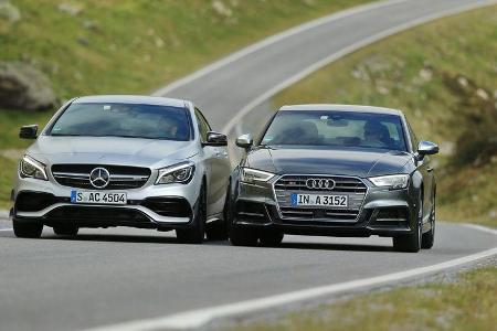 Audi S3 Limousine 2.0 TFSI Quattro, Mercedes-AMG CLA 45 4Matic