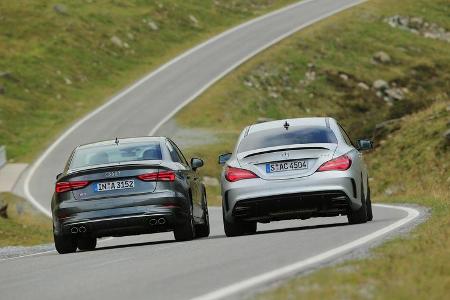 Audi S3 Limousine 2.0 TFSI Quattro, Mercedes-AMG CLA 45 4Matic