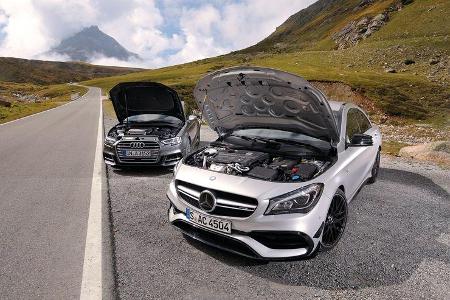 Audi S3 Limousine 2.0 TFSI Quattro, Mercedes-AMG CLA 45 4Matic