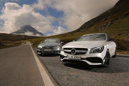 Audi S3 Limousine 2.0 TFSI Quattro, Mercedes-AMG CLA 45 4Matic