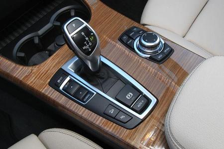 BMW X3, Mittelkonsole, Schalthebel, i-Drive