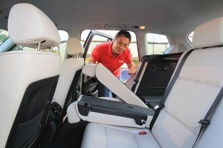 BMW X3, Fond, Rückbank