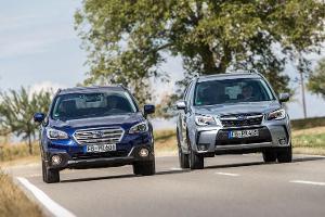Subaru Forester 2.0D Sport vs. Outback 2.0D Sport