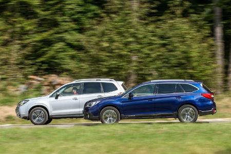 Subaru Outback 2.0D, Subaru Forester 2.0D