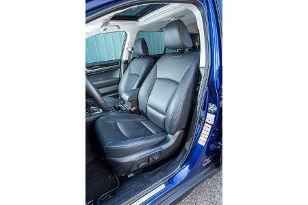 Subaru Outback 2.0D, Sitz