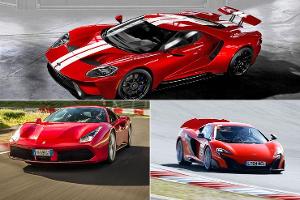 Ford GT vs. Ferrari 488 GTB vs. McLaren 675LT