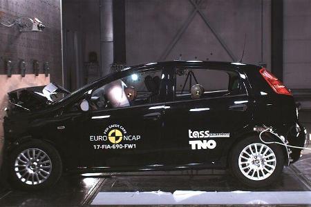 EuroNCAP Crashtest Fiat Punto EuroNCAP Crashtest Fiat Punto