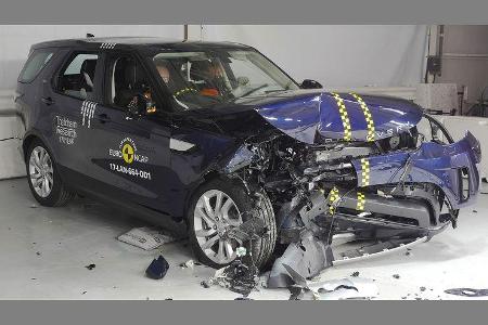 EuroNCAP Crashtest 2017 Land Rover Discovery