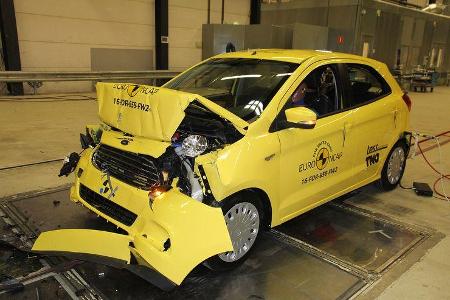 EuroNCAP Crashtest 2017 Ford Ka+