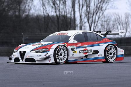 Alfa Romeo Giulia - DTM-Version - Photoshop Alfa Romeo Giulia - DTM-Version - Photoshop