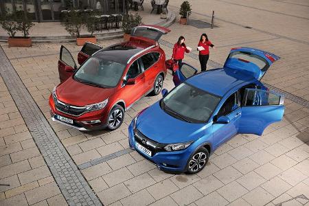 Honda HR-V oder CR-V, Türen offen Honda HR-V oder CR-V, Türen offen