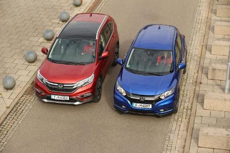 Honda HR-V oder CR-V, Frontansicht
