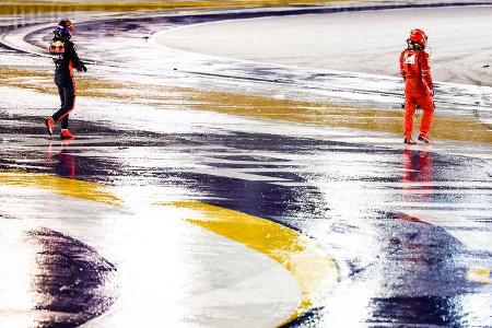 Kimi Räikkönen - Ferrari - Max Verstappen - Red Bull - GP Singapur 2017 - Rennen