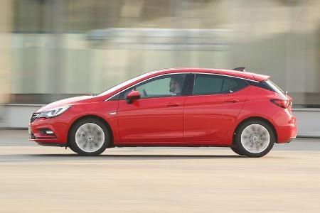 Opel Astra 1.0 DI Turbo, Seitenansicht