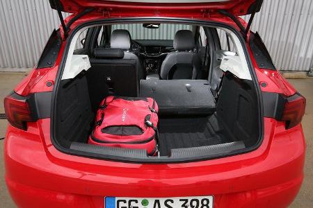 Opel Astra 1.0 DI Turbo, Kofferraum