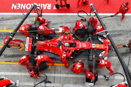 Sebastian Vettel - Ferrari - Formel 1 - GP Italien - Monza - 1. September 2017