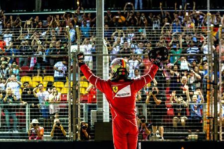 Sebastian Vettel - Ferrari - GP Singapur - Qualifying