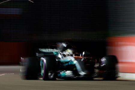 Lewis Hamilton - Mercedes - GP Singapur - Qualifying
