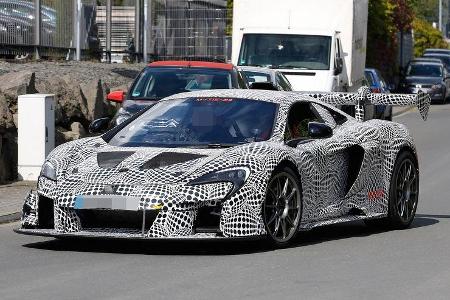 McLaren 675LT Rennversion MV715-23 Erlkönig