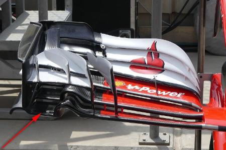 Ferrari - GP Bahrain - Technik - Formel 1 - 2017