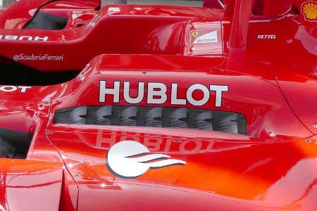 Ferrari - GP Bahrain - Technik - Formel 1 - 2017