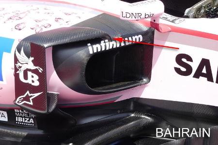 Force India - GP Bahrain - Technik - Formel 1 - 2017